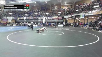 138 lbs Cons. Round 2 - Karson Nichols, Smith Center HS vs Asher Haag, Ellis HS