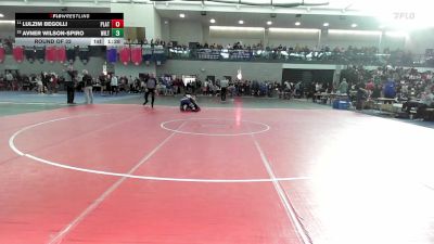 150 lbs Round Of 32 - Lulzim Begolli, Platt Tech vs Avner Wilson-Spiro, Wilton