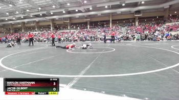 46 lbs Cons. Round 1 - Jacob Gilbert, Junction City vs Waylon Hartmann, South Central Punishers