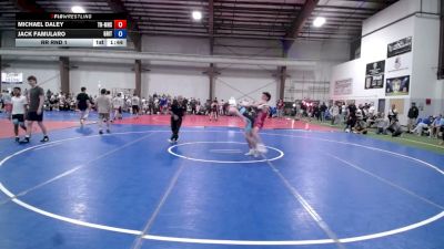 126 lbs Rr Rnd 1 - Michael Daley, Triumph Maize - HS vs Jack Famularo, Grit Mat Club - HS