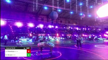 109 lbs Consi Of 16 #2 - Jackie Penaloza, MO West vs Sarah Brown, Independent