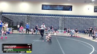 72 lbs Round 1 (4 Team) - Max Garcia, Full Circle WC vs Logan Flowers, Midlothian Miners