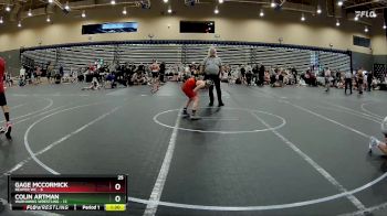 84 lbs Round 7 (8 Team) - Gage McCormick, Reaper WC vs Colin Artman, Warhawks Wrestling