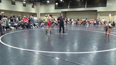113 lbs Round 4 (6 Team) - Zander Hollis, White Buffalo Wrestling Academy vs Noah Lance, Crossroads Wrestling