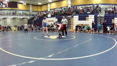 145 lbs. Champ. Round 2 - Calais Smith, Francis Howell vs Ava Purvis, Jefferson City