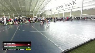 67 lbs Cons. Round 3 - Dodge Stephens, Sanderson Wrestling Academy vs Dominic Garcia, Fighting Squirrels WC