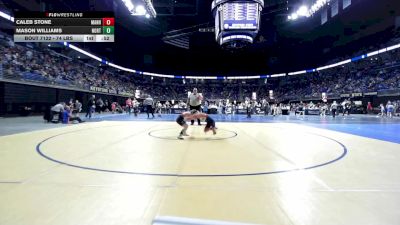 74 lbs Round Of 32 - Caleb Stone, Manheim Twp vs Mason Williams, Northwestern Lehigh