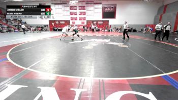 184 lbs Consi Of 8 #2 - Ayden Miller, Clarion vs Matt Kubas, Northwestern - Unatt