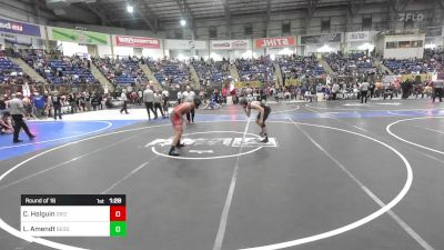 140 lbs Round Of 16 - Cesar Holguin, Grizzly Bear vs Liam Amendt, Sedgwick County MS