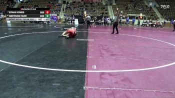 1A-4A 150 Champ. Round 1 - Ethan Jones, Oak Grove vs Greyson Farr, Cleburne County