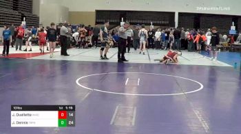 101 lbs Prelims - Jacob Ouellette, Wisconsin Red MS vs Jack Dennis, Triumph Maize MS