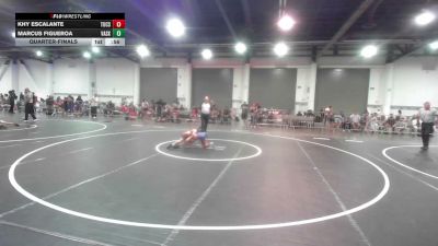 55 lbs Quarterfinal - Khy Escalante, Tucson Cyclones vs Marcus Figueroa, Vasky Bros