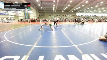 52 lbs Rr Rnd 1 - Brock Bateman, Revival Orange vs Andrew Schwarting, Broad Axe White