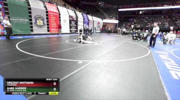 113 Class 1 lbs Cons. Round 2 - Gabe Harrer, St. Mary`s South Side vs Vincent Smithson, Stanberry