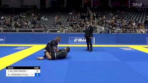 TED ALLEN FISHER vs ANTHONY LEONARD VITULLO 2022 Pan IBJJF Jiu-Jitsu No-Gi Championship