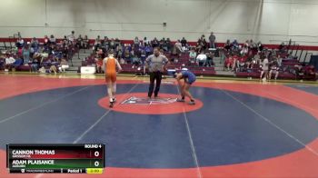 113 lbs Round 4 - Adam Plaisance, Auburn vs Cannon Thomas, Grissom Hs