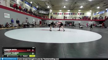 174 lbs Cons. Round 2 - Connor Smith, Emmanuel vs Thomas Tolbert, New Mexico Highlands