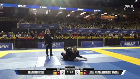 Mia Fiore Cecere vs Jasai Juliana Bermudez Bayona 2026 Pan Kids Jiu-Jitsu IBJJF Championship