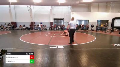 133 lbs Quarterfinal - Dyson Dunham, Virginia Military Institute vs Sean Hall, Noke Wrestling RTC