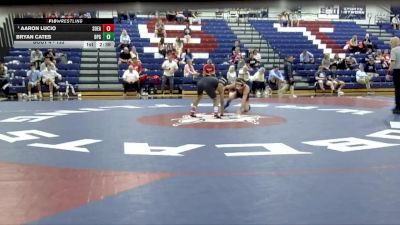 133 lbs Champ. Round 1 - Aaron Lucio, Southeastern vs Bryan Cates, Brewton-Parker (ga)