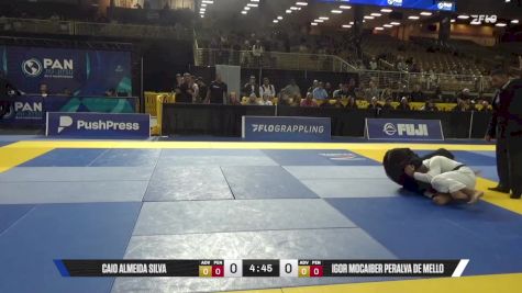Igor Mocaiber Peralva De Mello vs Caio Almeida Silva 2025 Pan Jiu Jitsu IBJJF Championship