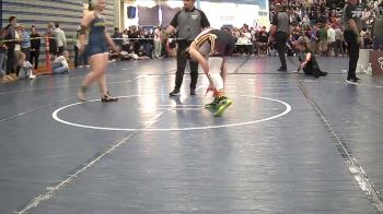 135 lbs 3rd Place Match - Meagan Smith, Meridian vs Remington Aullman, Star Valley High School