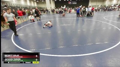 70 lbs Champ. Round 3 - Beckett Golay, Proving Grounds Wrestling vs Jackson Parker, Southmoore Wrestling Club