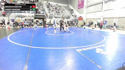 U17 Women - 49 lbs Champ. Round 2 - Brooklyn Duelfer, AK vs Audrey Marquez, CA