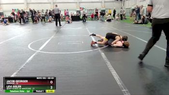 60-64 lbs Round 1 - Jacob Georger, Donahue vs Levi Sisler, Quest School Of Wrestling