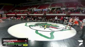 165 lbs 1st And 3rd - Grayson Carpenter, Arlington Martin vs John LaGrange, Rockwall