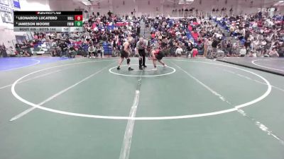 Boys 144 lbs Cons. Round 2 - Jameson Moore, Fremont (Sunnyvale) Boys vs Leonardo Lucatero, Hollister Boys