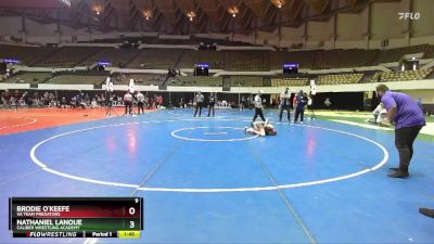 National 6-8 100 5th Place Match - Brodie O`keefe, Va Team Predators vs Nathaniel Lanoue, Caliber Wrestling Academy