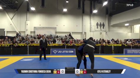 Kyli N Stanley vs Yasmin Cristhina Fonseca Silva 2025 World IBJJF Jiu-Jitsu No-Gi Championship