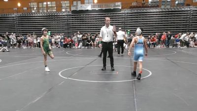 76 lbs Round 1 (8 Team) - Ryan Bassiri, Capital City WC vs Tate Bauer, Crossroads Wrestling