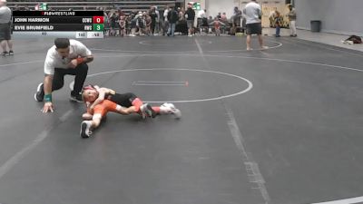 40 lbs Round 1 (6 Team) - John Harmon, Capital City WC vs Evie Brumfield, Reaper WC