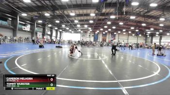 96 lbs Rd# 2 10:30am Friday - Tommy Wurster, Team Ohio vs Cameron Melhorn, No Escape