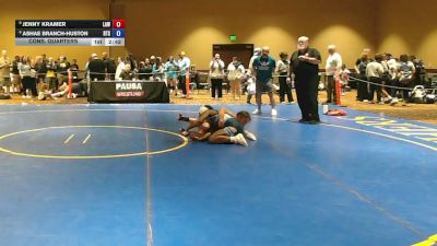 120 lbs Cons. Quarters - Jenny Kramer, LAW vs Ashae Branch-Huston, Beat The Streets