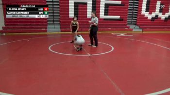 100 lbs Champ. Round 1 - Alayna Money, Northside Methodist Academy vs Payton Carpenter, Daphne