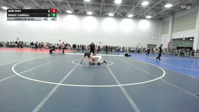 132 lbs Consi Of 64 #2 - Jase Diaz, DE vs Grady Carroll, CT