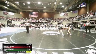 Champ. Round 1 - Crue Cowan, Juab vs Killian Olsen, North Sanpete