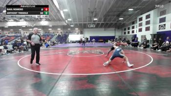 125 lbs Round 1 (10 Team) - Raul Romero, Avila vs Anthony Trendle, St. Ambrose University