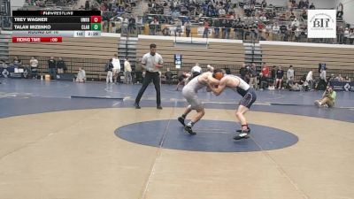 141 lbs Round Of 16 - Trey Wagner, Unrostered - NAWC vs Talan Mizenko, Clarion
