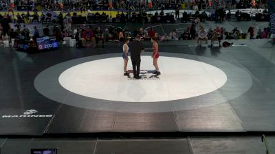 118 lbs Cons 64 #2 - Lillian Hulegaard, WA vs Martha Camacho, UT