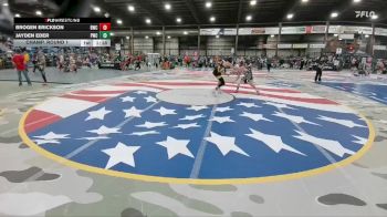 150 lbs Champ. Round 1 - Brogen Erickson, Bison Wrestling Club vs Jayden Eder, Poplar Wrestling Club