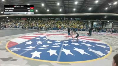 85 lbs Cons. Round 1 - Burl Dull, USA Gold vs John Caven, Havre Wrestling Club