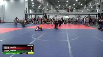 105 lbs Round 5 (6 Team) - Frank Leanza, TNWC vs Dylan Meyers, CT Elite