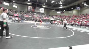 3A 115 lbs 3rd Place Match - Brynlee Lauritzen, Canyon View vs Kelly Morales, Logan