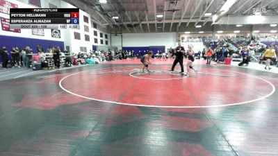138 lbs Cons. Round 4 - Esperanza Almazan, William Penn vs Peyton Hellmann, Fort Hays State