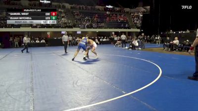 184 lbs Cons. Semi - Samuel West, Central vs Elijah Mitchell, Luther