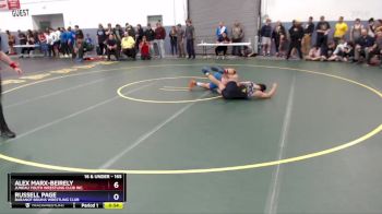 165 lbs Quarterfinal - Russell Page, Baranof Bruins Wrestling Club vs Alex Marx-Beirely, Juneau Youth Wrestling Club Inc.